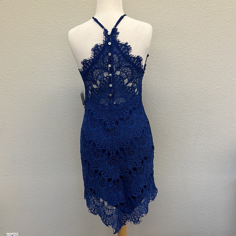 Free People She’s Got It Lace Bodycon Slip Dress - Picture 7 of 11